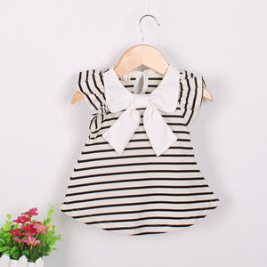 Bow n Stripe Dress