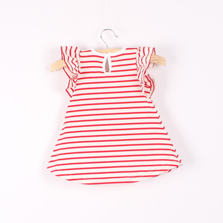 Bow n Stripe Dress