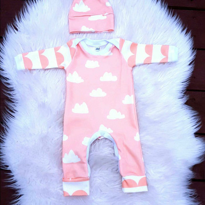 Coudy Days Romper
