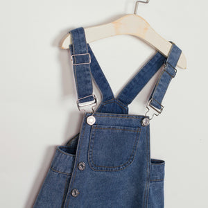 Denim Overall Dress