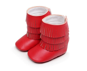 Fringe Boots