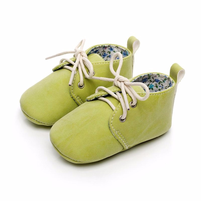 Bright Suede laceups