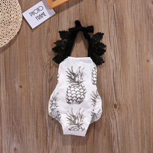 Pineapple Princess Romper
