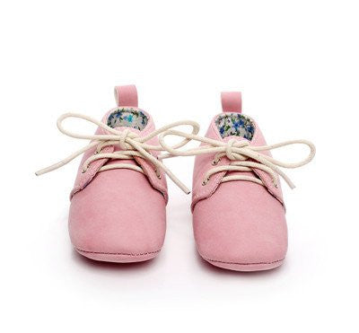 Bright Suede laceups
