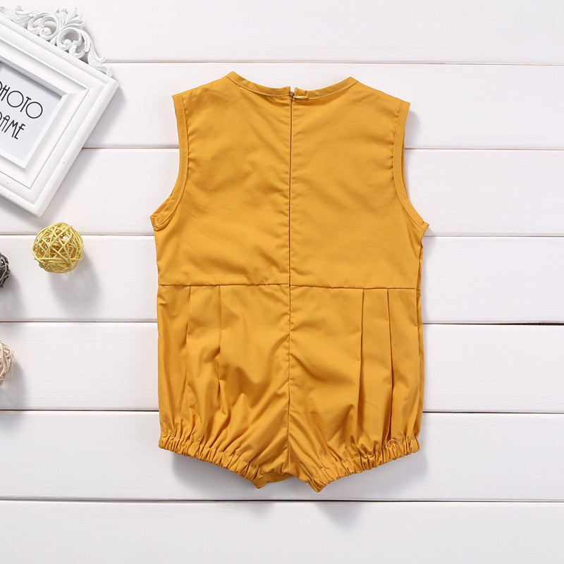 Girls summer lace romper