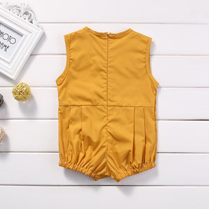 Girls summer lace romper