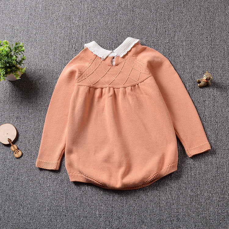 Knitted Blouse Romper