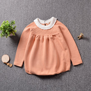 Knitted Blouse Romper