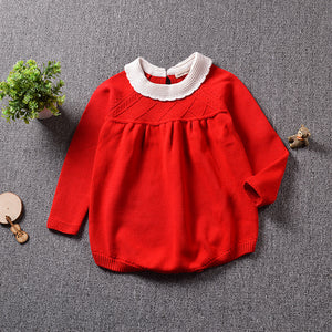 Knitted Blouse Romper
