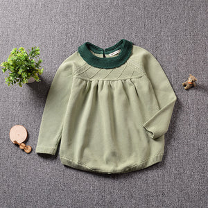 Knitted Blouse Romper