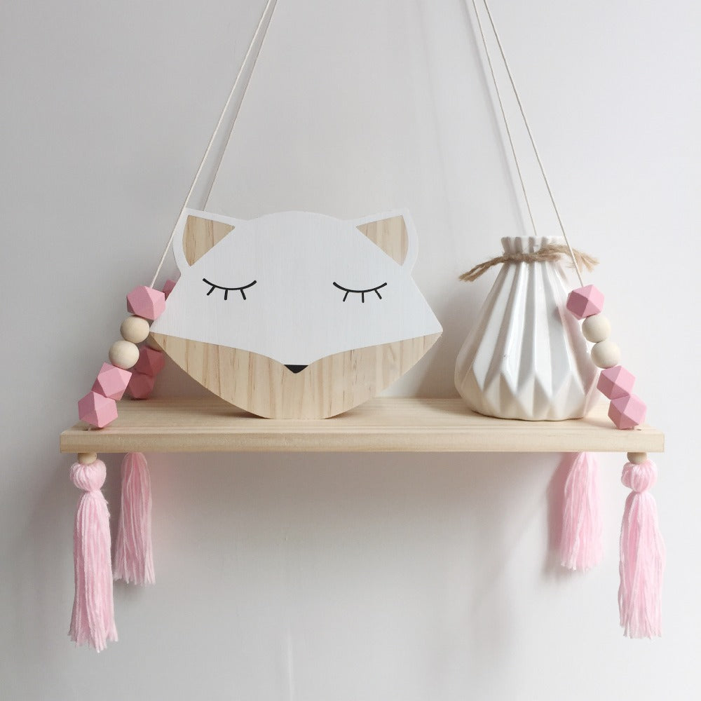 Wooden Swing Shelf