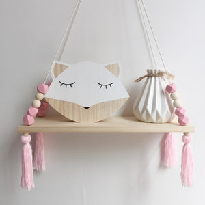 Wooden Swing Shelf
