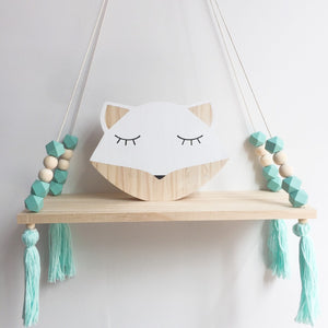 Wooden Swing Shelf
