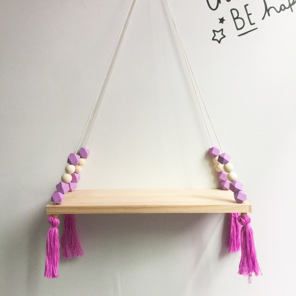 Wooden Swing Shelf