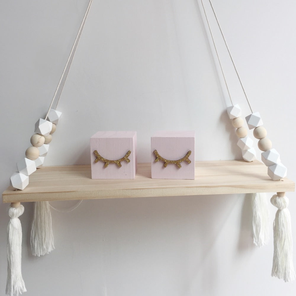 Wooden Swing Shelf