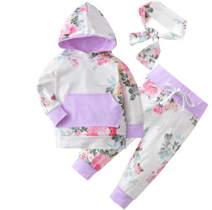 Three piece hoodie set