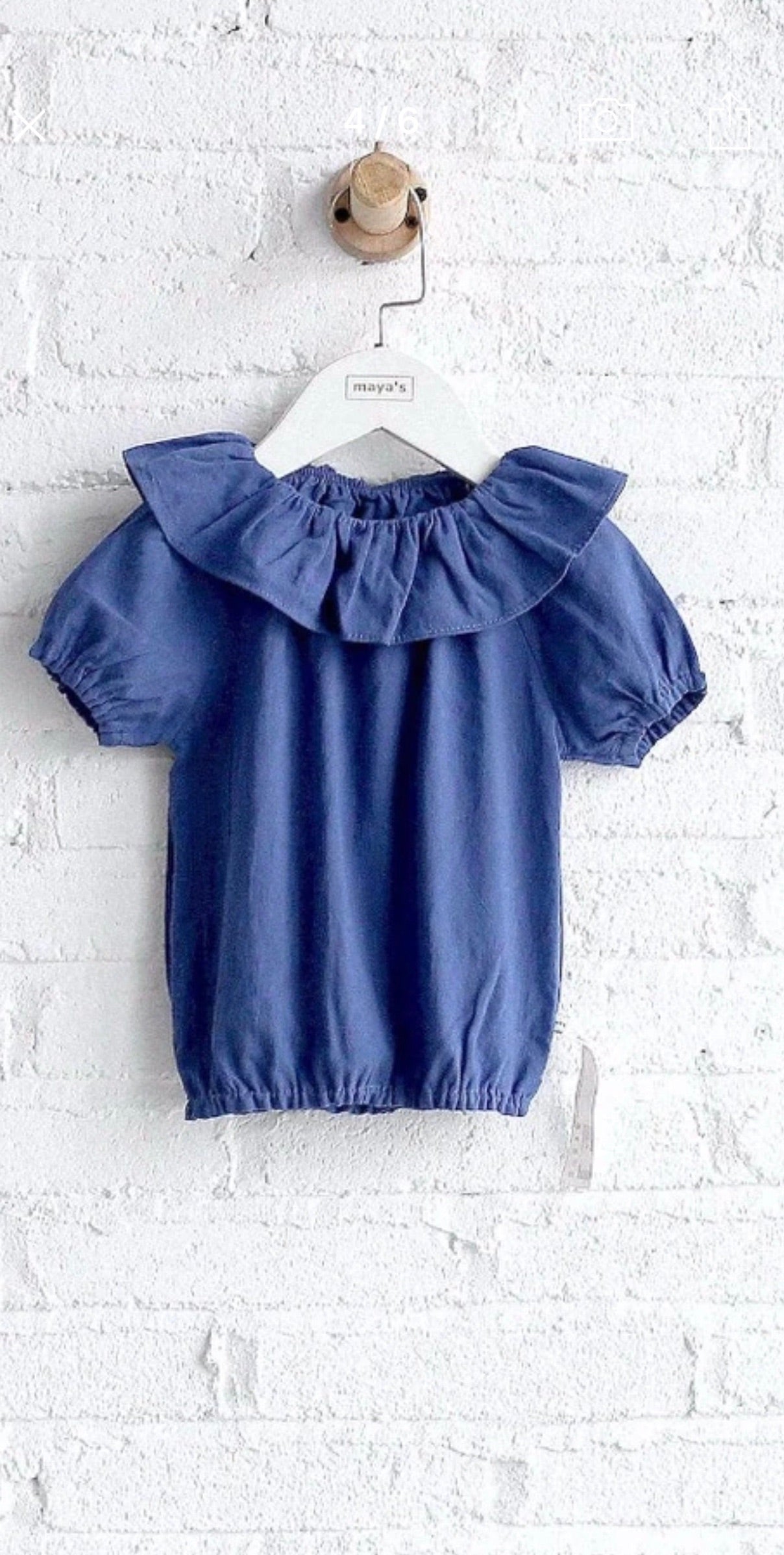 Maya linen top