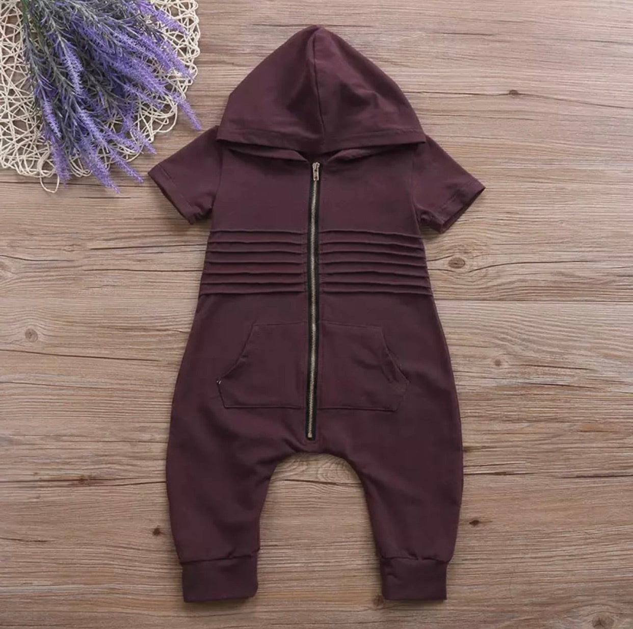 Ashton zip romper