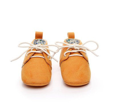 Bright Suede laceups