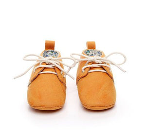 Bright Suede laceups